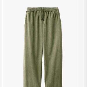 Unisex Olive Green Pants